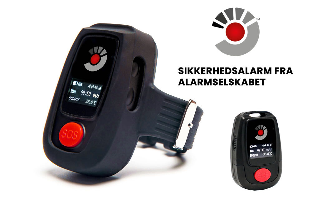 Helt ny Sikkerhedsalarm med indbygget GPS, 4G og LCD display