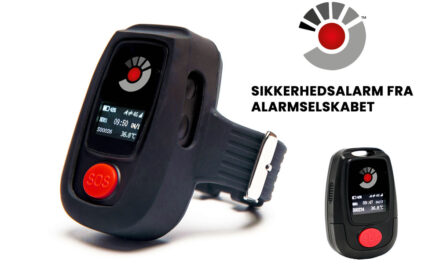Helt ny Sikkerhedsalarm med indbygget GPS, 4G og LCD display